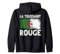 La Toussaint Rouge Bandiera Algeria Indipendenza Algerina Felpa con Cappuccio