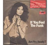 LA TOYA JACKSON - IF YOU FEEL THE FUNK 7" (45) GERMAN POLYDOR 1980