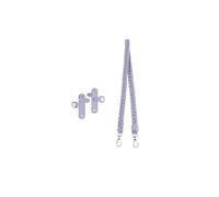 La tracolla in tessuto è adatta for la tracolla modificata della mini borsa Longchamp senza perforazione degli accessori for tracolla for borsa a tracolla da 92 cm(Light purple)