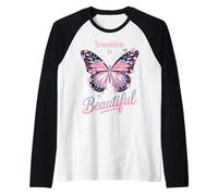La transizione è un bellissimo orgoglio transgender trans Maglia con Maniche Raglan