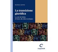 La transizione giuridica. La crisi del diritto di fronte alla sfi