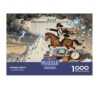 La traversata delle Alpi di Napoleone Puzzle in Legno Impermeabile Puzzles Da 1000 Pezzi Regali Per Adulti Colorati Giochi Educativi