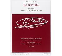 La traviata Ed. Critica F. Della Seta - Riduzione per canto e pianoforte, testo cantato Italiano - Inglese