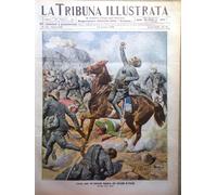 La Tribuna Illustrata 1 Giugno 1913 Battaglia di Ettangi D'Orazio Licenza Roma