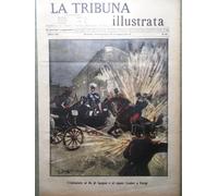 La Tribuna Illustrata 11 Giugno 1905 Ospedale Umberto I a Roma Battaglia Sushima