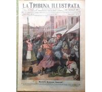 La Tribuna Illustrata 13 Agosto 1916 WW1 Flotta Britannica Alpi Francia Trincea