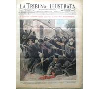 La Tribuna Illustrata 13 Febbraio 1916 WW1 Montenegro Trentino Croce Rossa Auto