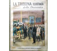 La Tribuna Illustrata 14 Agosto 1898 Guglielmo Bismarck Processo Barbato Torino