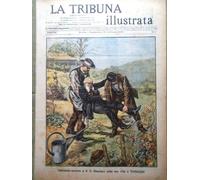 La Tribuna Illustrata 14 Gennaio 1906 Madonna Raffaello Apicella Molfetta Mondo