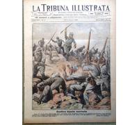 La Tribuna Illustrata 14 Ottobre 1917 WW1 Bainsizza Hindenburg Wotan Austriaci