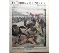 La Tribuna Illustrata 15 Aprile WW1 Palestina Germania Oro alla Patria Nietzsche