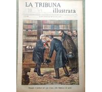 La Tribuna Illustrata 15 Gennaio 1905 Port Arthur Marte Corea Carducci Capodanno