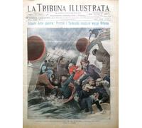La Tribuna Illustrata 16 Gennaio 1916 WW1 Salvini Re di Serbia Montenegro Befana