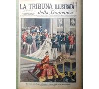 La Tribuna Illustrata 17 Febbraio 1901 Nozze Regina Olanda Chiusura Porta Santa