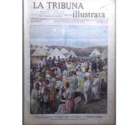 La Tribuna Illustrata 19 Aprile 1908 Aden Osoppo Sovrani di Germania Gerusalemme