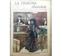 La Tribuna Illustrata 19 Marzo 1905 Pompei Augusto Conti Linda Murri Automobile