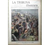 La Tribuna Illustrata 2 Febbraio 1908 Ardigò Roma Disastro Ferroviario a Milano