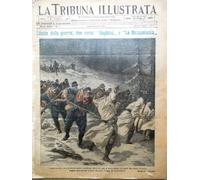La Tribuna Illustrata 2 Gennaio 1916 WW1 Vaccini Austriaci Bagdad Bambini Milano