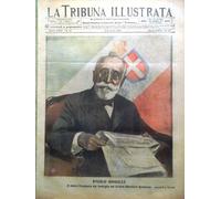 La Tribuna Illustrata 2 Luglio 1916 WW1 Ministero Paolo Boselli Sarzana Trentino