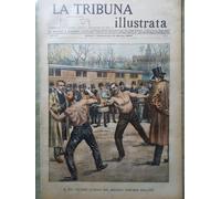 La Tribuna Illustrata 20 Marzo 1904 Duello Pini Malato Guerra Russia e Giappone