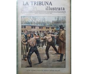 La Tribuna Illustrata 20 Marzo 1904 Duello Pini Malato Guerra Russia e Giappone
