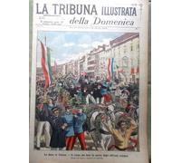 La Tribuna Illustrata 21 Aprile 1901 Feste Tolone Bizzozero Coccapieller Flotta