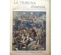 La Tribuna Illustrata 21 Ottobre 1906 Adelaide Ristori Disastro Treni Piacenza