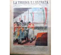 La Tribuna Illustrata 22 Giugno 1919 Sarah Bernhardt Edmond Rostand Colosseo Usa