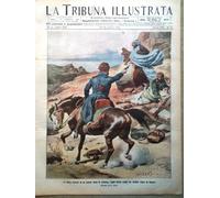 La Tribuna Illustrata 23 Marzo 1913 Malattia Papa Pio X Boy-Scout Marina Libia