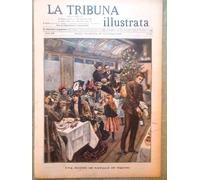 La Tribuna Illustrata 24 Dicembre 1905 Carducci Ospizio Natale Stazione Termini