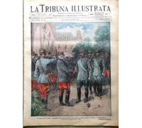 La Tribuna Illustrata 25 Luglio 1915 WW1 Croce Rossa Porro Joffre Londra Cartina