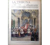 La Tribuna Illustrata 26 Luglio 1903 Morte Papa Leone XIII Vaticano Incidente Re