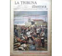 La Tribuna Illustrata 28 Ottobre 1906 Torre del Greco Carte Gioco Averno Parigi