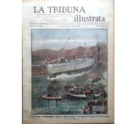 La Tribuna Illustrata 29 Ottobre 1911 Guerra Italo-Turca Malaria Ansaldo Cesare