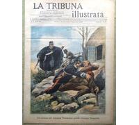 La Tribuna Illustrata 3 Marzo 1907 Funerali Carducci Pietre Litografiche Brescia
