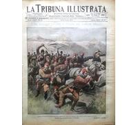 La Tribuna Illustrata 5 Marzo 1916 WW1 Erzerum Parioli Inglesi Balcani Trincea