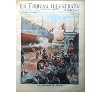 La Tribuna Illustrata 6 Aprile 1913 Respighi Wagner Messina Taranto Varo Doria