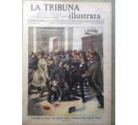 La Tribuna Illustrata 6 Dicembre 1908 Sardinia Fotografia Genio Zingari Vienna