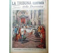 La Tribuna Illustrata 7 Aprile 1901 Pasqua Nave Puglia Battaglia di Novara Roma