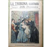 La Tribuna Illustrata 9 Giugno 1901 Jolanda di Savoia Reclusa Poitiers Muratori