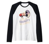 La Tua Donna Vuole uguaglianza Donne Empowerment Uguaglianza delle Donne Maglia con Maniche Raglan