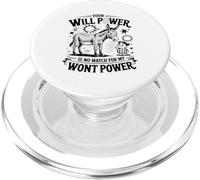 La Tua Forza Di Volontà Contro Forza Di Volontà PopSockets PopGrip per MagSafe