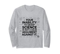 La tua incapacità di afferrare la fisica professionale dell'insegnante di scienze Maglia a Manica