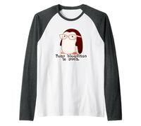 La Tua Linea di Sangue è Debole. Regalo Meme Maglia con Maniche Raglan