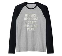 La Tua opinione Non Era nel Mio Programma personalità sarcastiche Maglia con Maniche Raglan