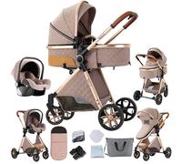 La tua soluzione da viaggio all-in-one: passeggino e carrozzina leggeri 3 in 1 per tutti i terreni, adatta dalla nascita con una facile piega compatta