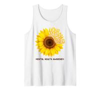 La Tua Storia Conta la consapevolezza della Salute mentale Supporto Girasole Canotta