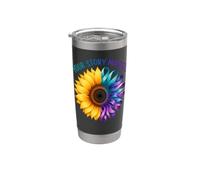 La tua storia è importante Sunflower Teal Purple Consapevolezza del suicidio Bicchiere termico in acciaio inox doppia parete
