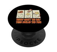 La Turchia non è stata l'unica cosa diavolata quest'anno Uovo alla diavola PopSockets PopGrip Adesivo