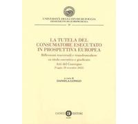 La tutela del consumatore esecutato in prospettiva europea. Riflessioni trasversali e transfrontaliere su titolo esecutivo e giudicato. Atti del Convegno (Foggia, 28 settembre 2022)